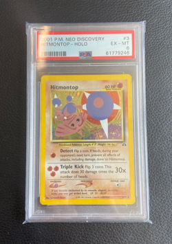Hitmontop 3/75 Neo Discovery - Pokemon PSA - EX-MT 6 - 61779246 - Image 1