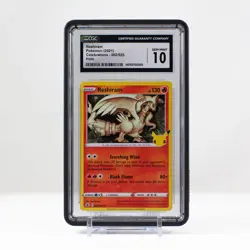 Pokemon Reshiram Holo #002 Celebrations 2021 - CGC 10 Gem Mint - Image 1