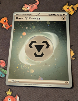 Pokemon 151 - HD Cosmo Holo Metal Energy with Swirl - Image 1