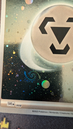 Pokemon 151 - HD Cosmo Holo Metal Energy with Swirl - Image 2