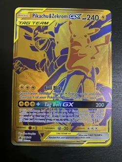 Pikachu & Zekrom GX SM248 Sun & Moon Promo Pokemon TCG - Image 1