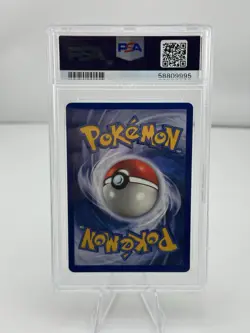 Pokemon Base Set Unlimited Shadowless Grass Energy SHADOWLESS PSA 7 #99 - Image 2