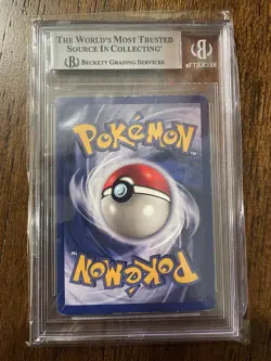 Pokemon Blastoise Base Set Unlimited Holo Rare #2 BGS 5 - Image 2
