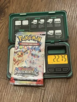 22.75g🔥 HEAVY 🔥 Pokemon Prismatic Booster Pack! FACTORY SEALED!!!✅ #5 - Image 1