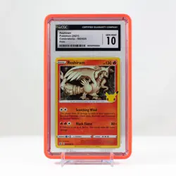 Pokemon Reshiram Holo #002 Celebrations 2021 - CGC 10 Gem Mint - Image 1