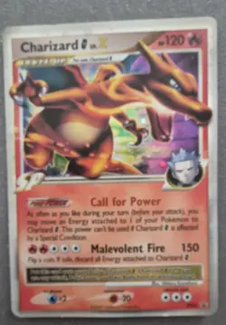 2009 Pokemon TCG: Charizard G LV.X DP45 Black Star Promo Diamond & Pearl - Image 2