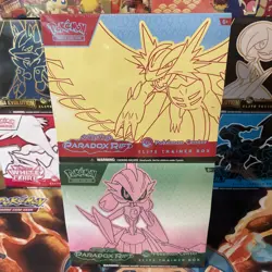 Paradox Rift Pokemon Center Elite Trainer Box ETB Set Of 2 Sealed - Image 1