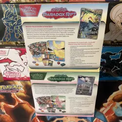 Paradox Rift Pokemon Center Elite Trainer Box ETB Set Of 2 Sealed - Image 2