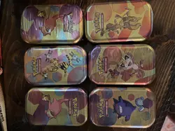 Pokemon TCG - Scarlet & Violet 151 Mini Tins - LOT OF 6 - Factory Sealed - Image 1