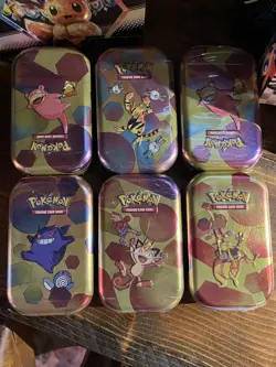Pokemon TCG - Scarlet & Violet 151 Mini Tins - LOT OF 6 - Factory Sealed - Image 2