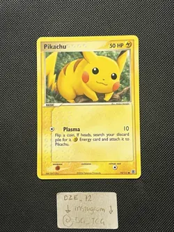 Pokemon Ex Fire Red Leaf Green - Pikachu - 74/112 - Non Holo Common - NM - Image 1