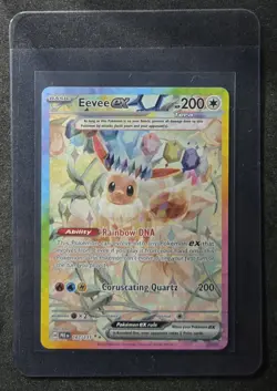Pokemon TCG Eevee EX 167/131 Prismatic Evolutions SiR Special Illustration Rare - Image 1