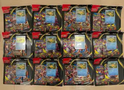 Pokemon Mega Evolution 3-Pack Blister (Psyduck) - Brand New, Sealed - Lot Of 12 - Image 1