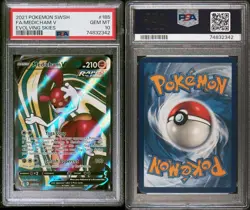 PSA 10 GEM MINT Medicham V 185/203 Evolving Skies FA Ultra Rare Holo Pokemon TCG - Image 3