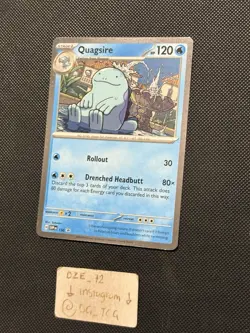 Pokemon Surging Sparks - Quaqsire - SVP 156 - COSMOS HOLO PROMO - M/NM - Image 4