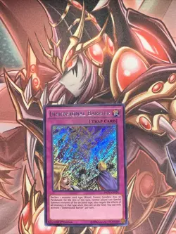 Yugioh Dimensional Barrier INOV-EN078 1st Secret Rare - Image 1