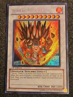 Yu-Gi-Oh (HA04-EN029) Jurrac Meteor Near Mint 1st Edition Hidden Arsenal 4​ - Image 1