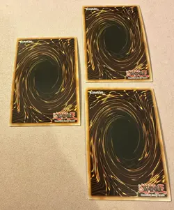 Yu-Gi-Oh! 3x Eidos the Underworld Squire SR01-EN002 Super Rare 1st Ed Near Mint - Image 2