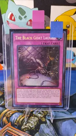 Yu-Gi-Oh TCG The Black Goat Laughs PHNI-EN078 1st Edition - Secret Rare - Image 5