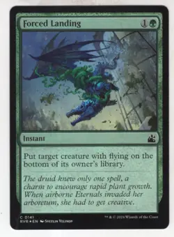 MTG Ravnica Remastered Foil Card #141 Forced Landing - Image 1