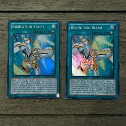 Set of 2 Rising Sun Slash - DRLG-EN051 - Super Rare Yugioh Card - Image 1