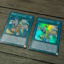 Set of 2 Rising Sun Slash - DRLG-EN051 - Super Rare Yugioh Card - Image 2