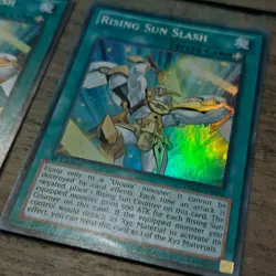 Set of 2 Rising Sun Slash - DRLG-EN051 - Super Rare Yugioh Card - Image 3
