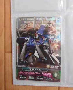 Gundam Triage Mobile Suit ZZ Gundam SSR Rare Card included 5-piece set - Image 2