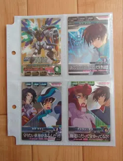 Gundam Triage Mobile Suit Gundam SEED Rare Card included 5-piece set - Image 1