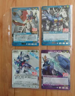 Mobile Suit Gundam Gunpla TCG Rare Card included 5-piece set - Image 1