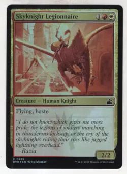MTG Ravnica Remastered Foil Card #225 Skyknight Legionnaire - Image 1