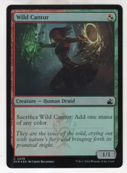 MTG Ravnica Remastered Foil Card #239 Wild Cantor - Image 1
