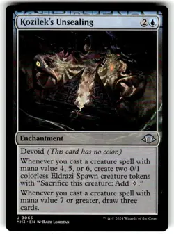 Kozilek's Unsealing Modern Horizons 3 Regular MTG - Image 1