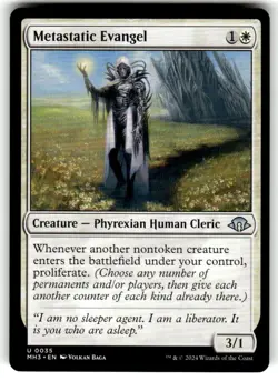 Metastatic Evangel [Modern Horizons 3] Near Mint MTG - Image 1