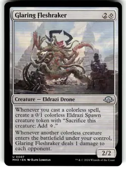Glaring Fleshraker Modern Horizons 3 Regular MTG - Image 1