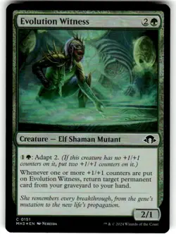 Evolution Witness Modern Horizons 3 Foil MTG NM - Image 1