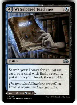 Waterlogged Teachings Modern Horizons 3 Regular MTG - Image 1