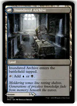 Waterlogged Teachings Modern Horizons 3 Regular MTG - Image 2