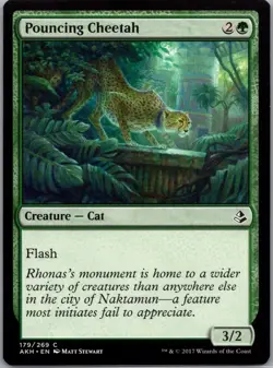 Pouncing Cheetah 179/269 Common Amonkhet MTG Card NM-Mint - Image 1