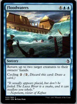 Floodwaters 053/269 Common Amonkhet MTG Card NM-Mint - Image 1