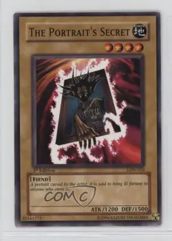The Portrait's Secret 1st Ed. YuGiOh Labyrinth of Nightmare #LON-052 2003 - Image 1