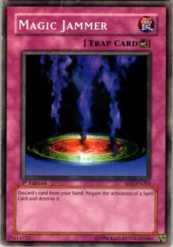 Magic Jammer SD2-EN026 Common Structure Deck: Zombie Madness Yugioh Card MP - Image 1