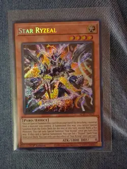 Yugioh! Star Ryzeal ALIN-EN022 (SCR) 1st Ed "Ryzeal Deck Support" - Image 1