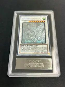 ARS 8 NM 2008 Stardust Dragon TDGS-EN040 1st ED Ghost Rare Holo YuGIOh English - Image 2