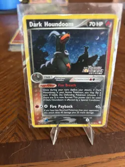 Dark Houndoom 37/109 Team Rocket Returns Stamped Reverse Holo Rare Pokemon Card - Image 1