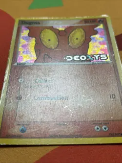 Pokemon Card - Slugma - Reverse Holo - Common (74/107) ex Deoxys *DMG* - Image 2