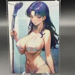 Misato Katsuragi Anime Waifu Card Doujin ACG Goddess Holo - Image 1