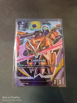 Gundam TCG Card Game - LAGOWE - GD01-050 R+ -Alt Art - English - Newtype Rising - Image 1