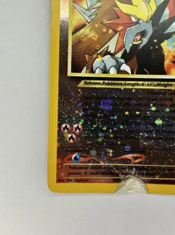 Entei #34 Black Star Promo Reverse Holo Rare Vintage Pokemon Card / Damaged - Image 5