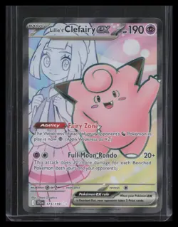 SV: Scarlet & Violet Promo Cards #195 Lillie's Clefairy ex - Image 1